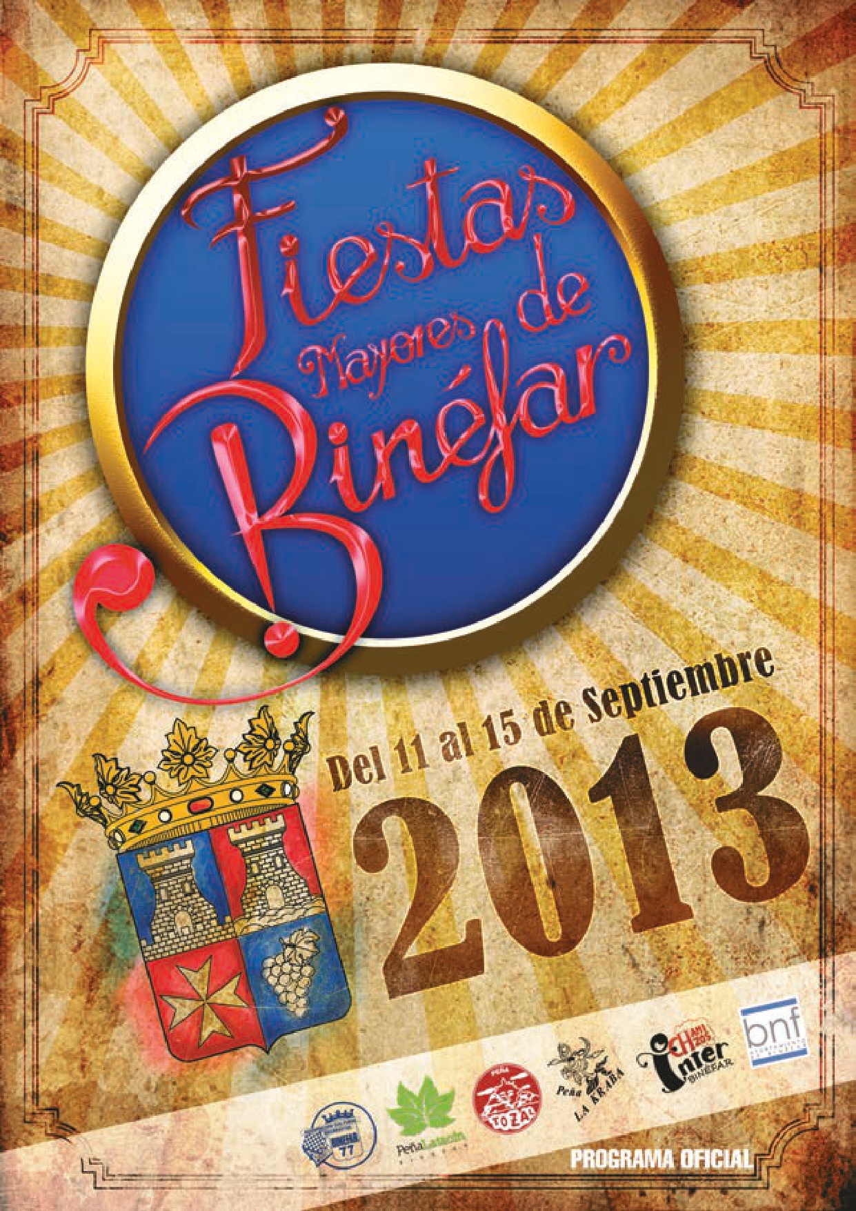 Fiestas mayores en honor al Santo Cristo de los Milagros  